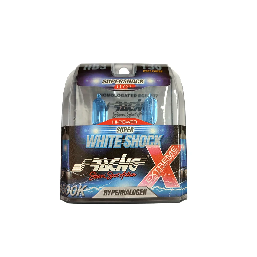 Φωτογραφία προϊόντος: Simoni Racing HB3 12V/65W 130" 4.500K SUPER WHITE SHOCK X
