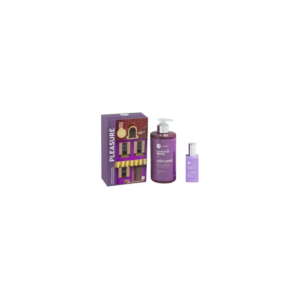 Φωτογραφία προϊόντος: Panthenol Extra Pleasure Wild Petal 3-σε-1 Γυναικείο Αφρόλουτρο-Σαμπουάν 500ml + Wild Petal Άρωμα 50ml