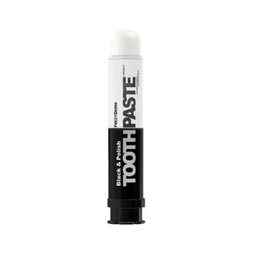 Φωτογραφία προϊόντος: Frezyderm Black + Polish Οδοντόκρεμα με Ενεργό Άνθρακα για Λεύκανση 75ml