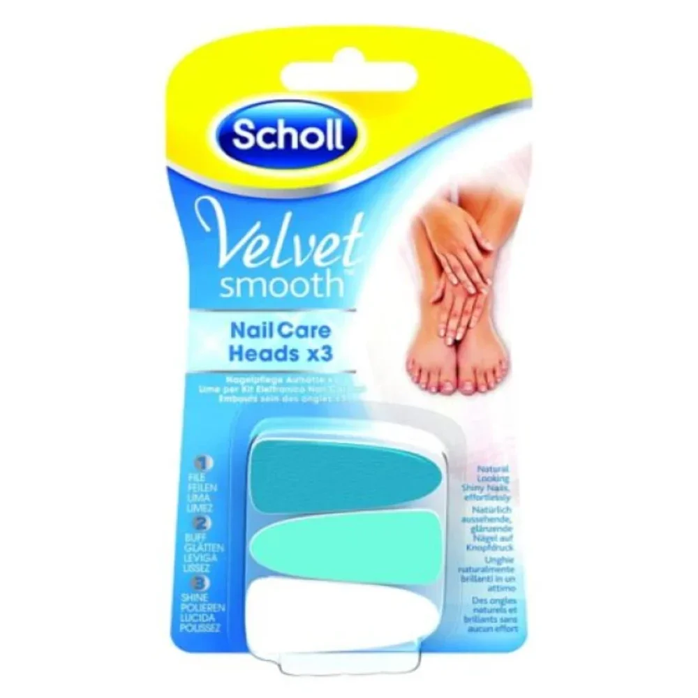 Φωτογραφία προϊόντος: Scholl Velvet Smooth Ανταλλακτικά ηλεκτρικού συστήματος 3τμχ