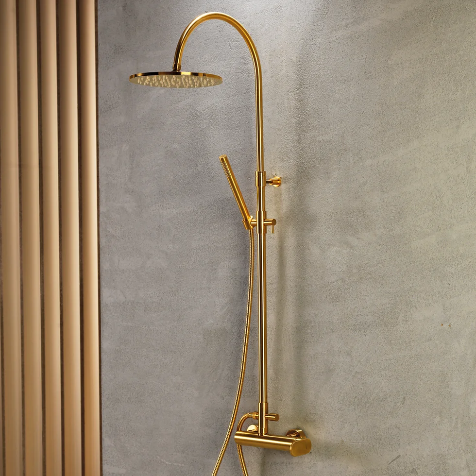 Φωτογραφία προϊόντος: Στήλη ARMANDO VICARIO SLIM 500065-201 brushed gold