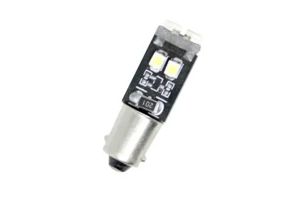 Φωτογραφία προϊόντος: Led λάμπα τύπου BA9S CANBUS με 8 SMD LED - εκ διαμέτρου αντίθετα - 1τμχ.