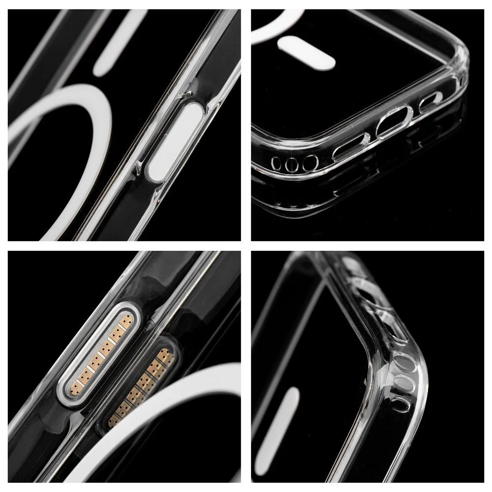 Φωτογραφία προϊόντος: . Clear Elite Mag Cover antiyellowing compatible with Camera Control button and MagSafe for IPHONE 16 PRO MAX transparent