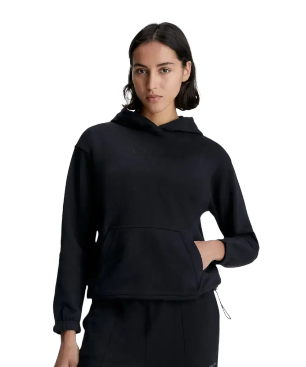 Φωτογραφία προϊόντος: Calvin Klein Γυναικείο Φούτερ με Κουκούλα Μαύρο (00GWS3W300-BAE)