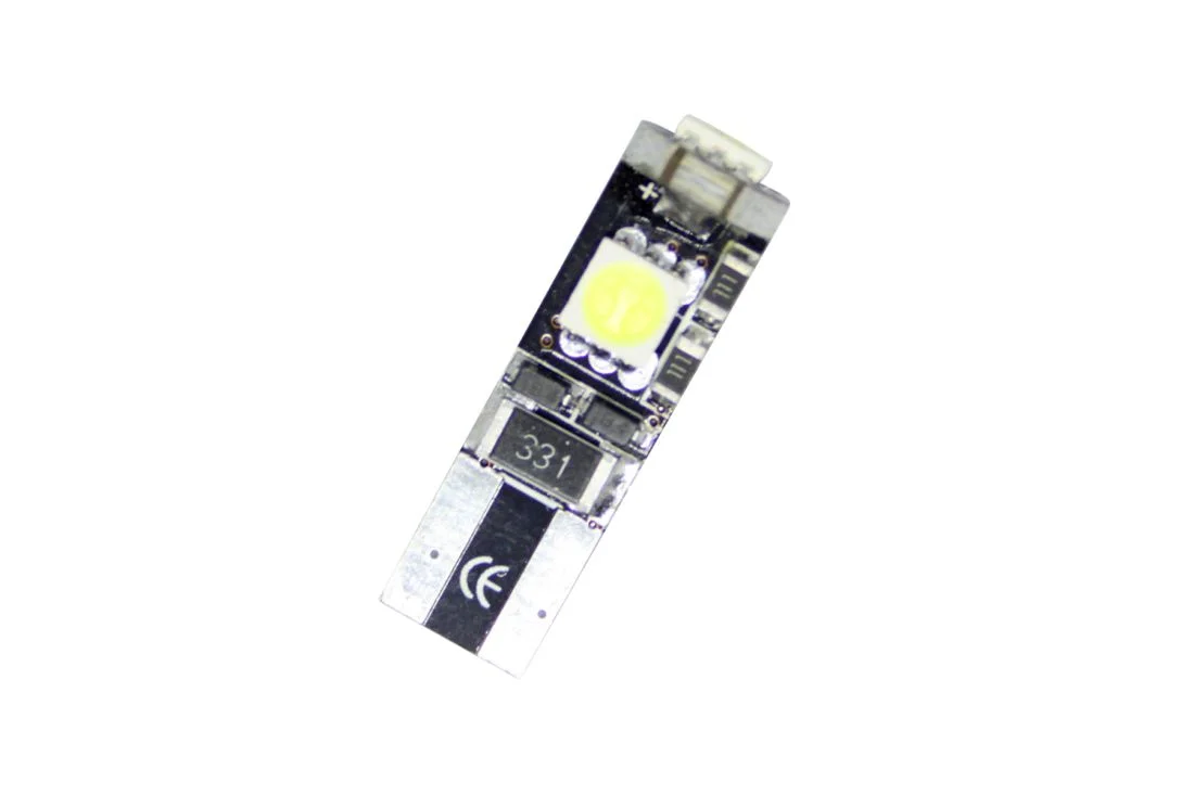 Φωτογραφία προϊόντος: LEd λάμπα τύπου Τ10 με 3 SMD led - CANBUS 4300K - 1τμχ.