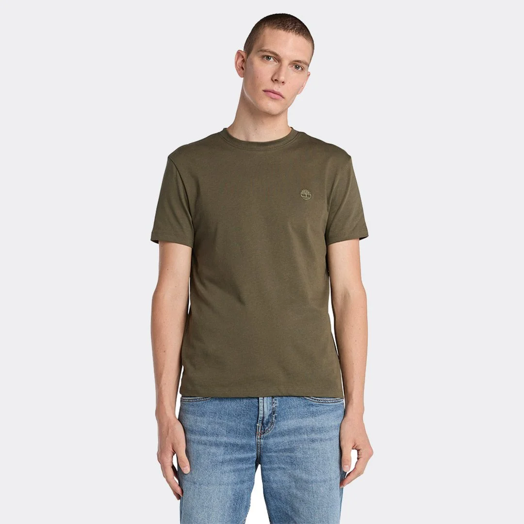 Φωτογραφία προϊόντος: Timberland - Ανδρικό T-shirt SS Dunstan River Jersey Crew Tee Slim Fit TB0A2BPR-AR5 Λαδί