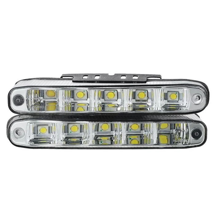 Φωτογραφία προϊόντος: Universal led φώτα με 5 led x 1W - υπό γωνία - 2τμχ.