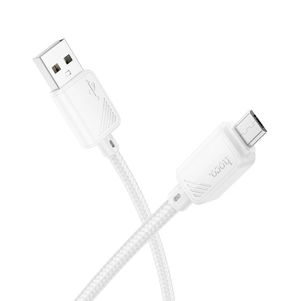 Φωτογραφία προϊόντος: . HOCO cable USB A to Micro USB 2,4A X113 1 m white