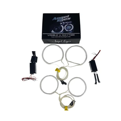 Φωτογραφία προϊόντος: Δαχτυλίδια angel eyes για BMW X3 (2004-2007) - κίτρινα