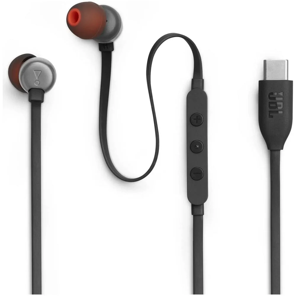 Φωτογραφία προϊόντος: . Wire earphones USB C JBL Tune 310C black