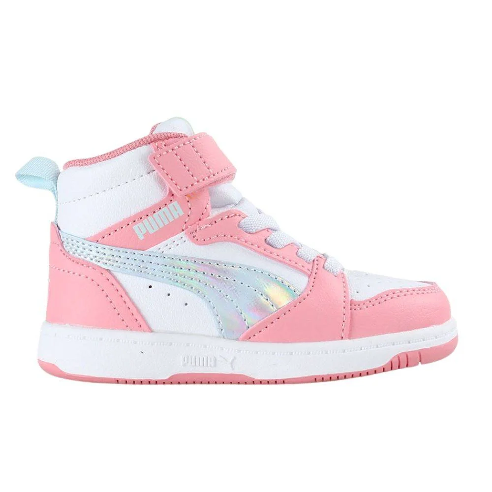 Φωτογραφία προϊόντος: 402769-01 - PUMA REBOUND V6 MID SPACE BELLE AC+ INF SEA FOAM Color