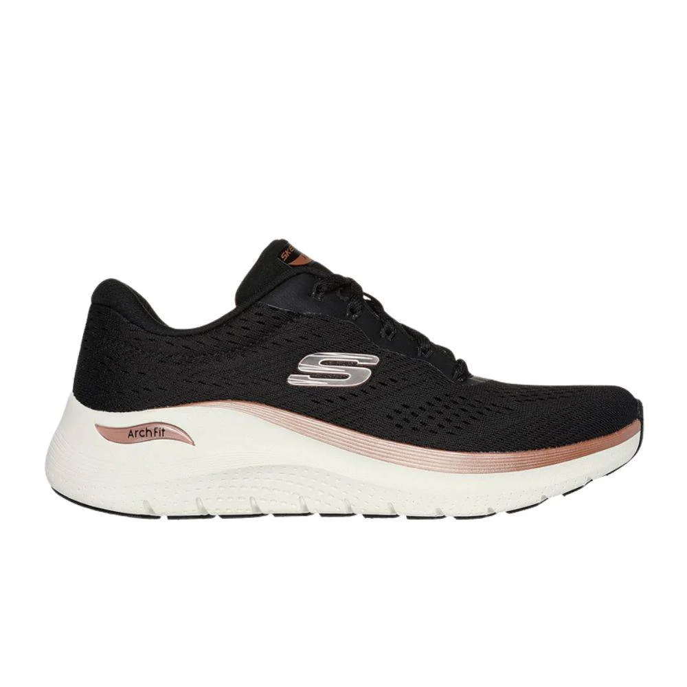 Φωτογραφία προϊόντος: 150067-BKRG - SKECHERS ARCH FIT 2.0 ENGINEERED MESH LACE-UP BLACK / ROSE GOLD Color