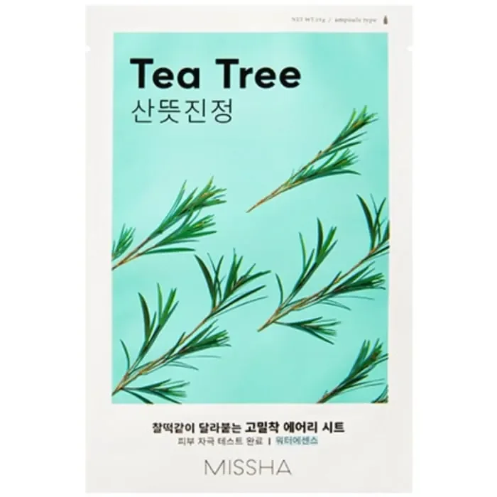 Φωτογραφία προϊόντος: Missha Airy Fit Tea Tree Sheet Mask Μάσκα Προσώπου, 1τεμ