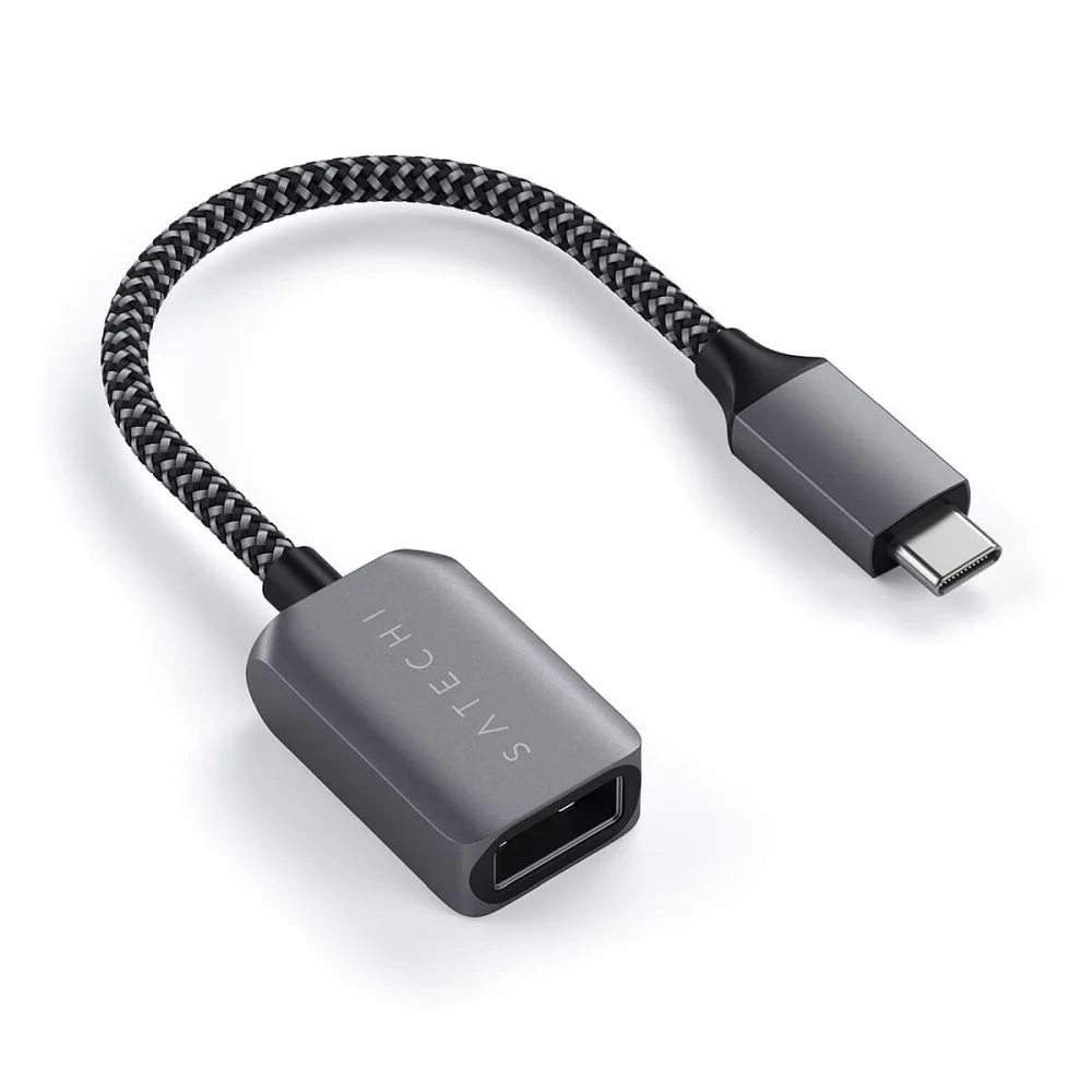 Φωτογραφία προϊόντος: . Adapter USB C to USB A Satechi ST-UCATCM space gray