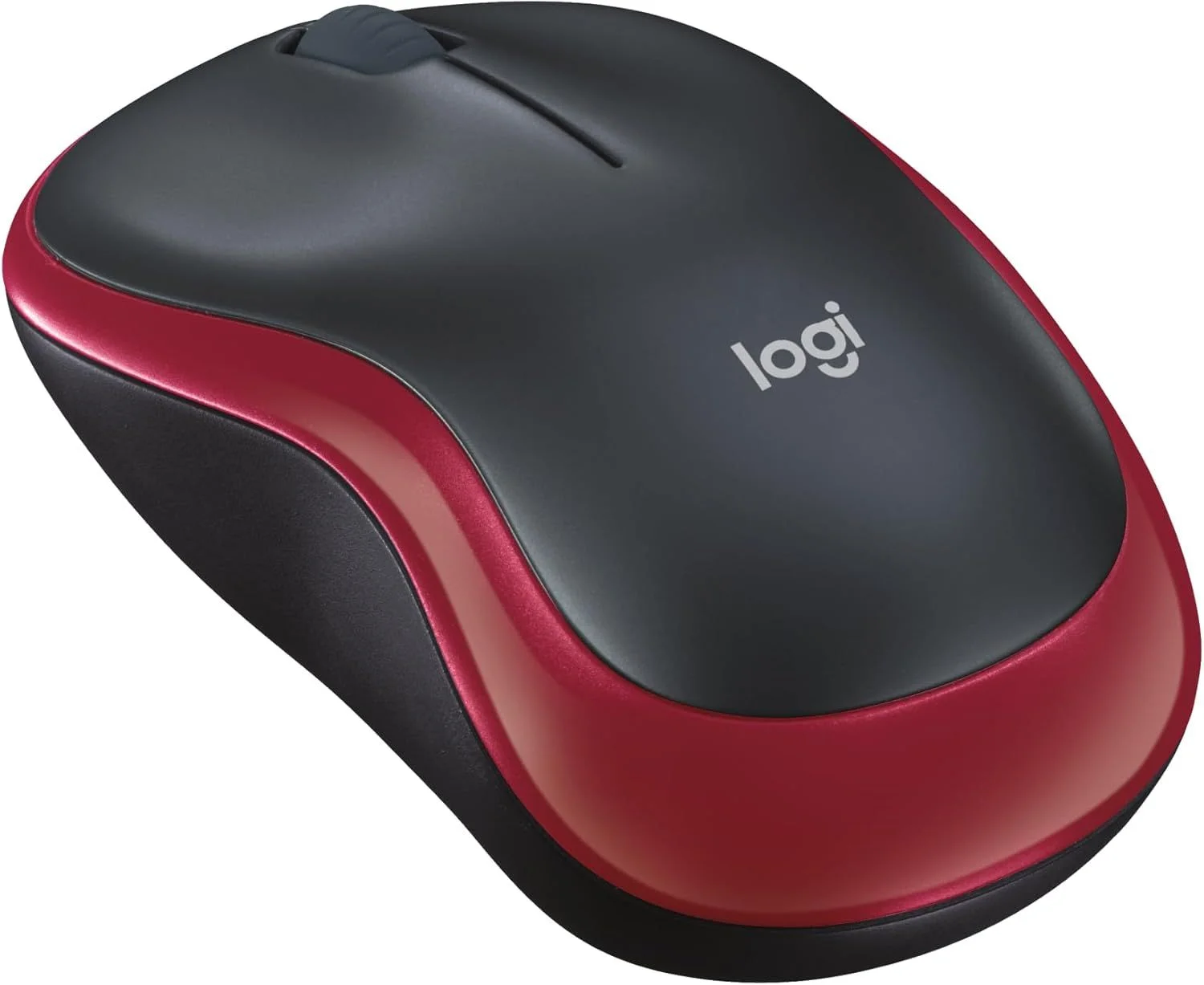 Φωτογραφία προϊόντος: . Wireless mouse Logitech 2,4G 1000 dpi M185 red