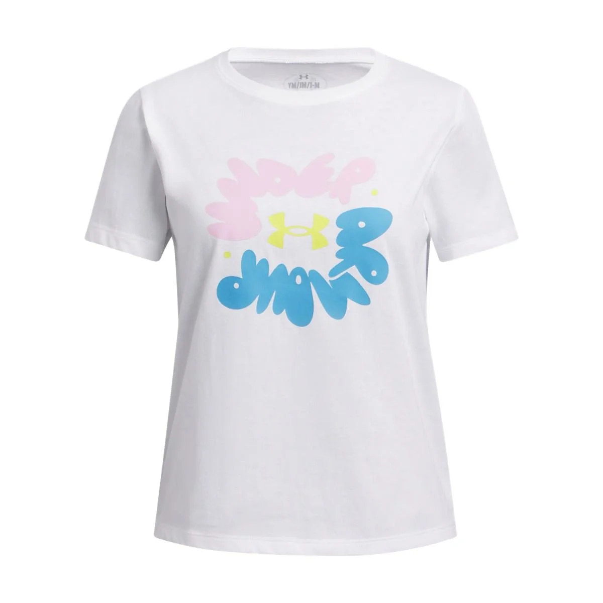 Φωτογραφία προϊόντος: Under Armour Bubble Wordmark Ss - WHITE