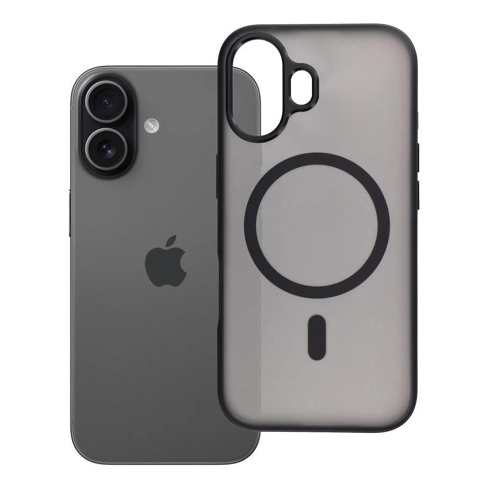 Φωτογραφία προϊόντος: . FLEXLINE MAG COVER Case compatible with MagSafe for IPHONE 17 black