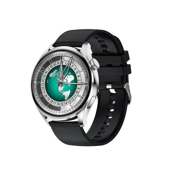 Φωτογραφία προϊόντος: OEM Smartwatch με Παλμογράφο (Ασημί) Keshuyu GT5 Stainless Steel 46mm