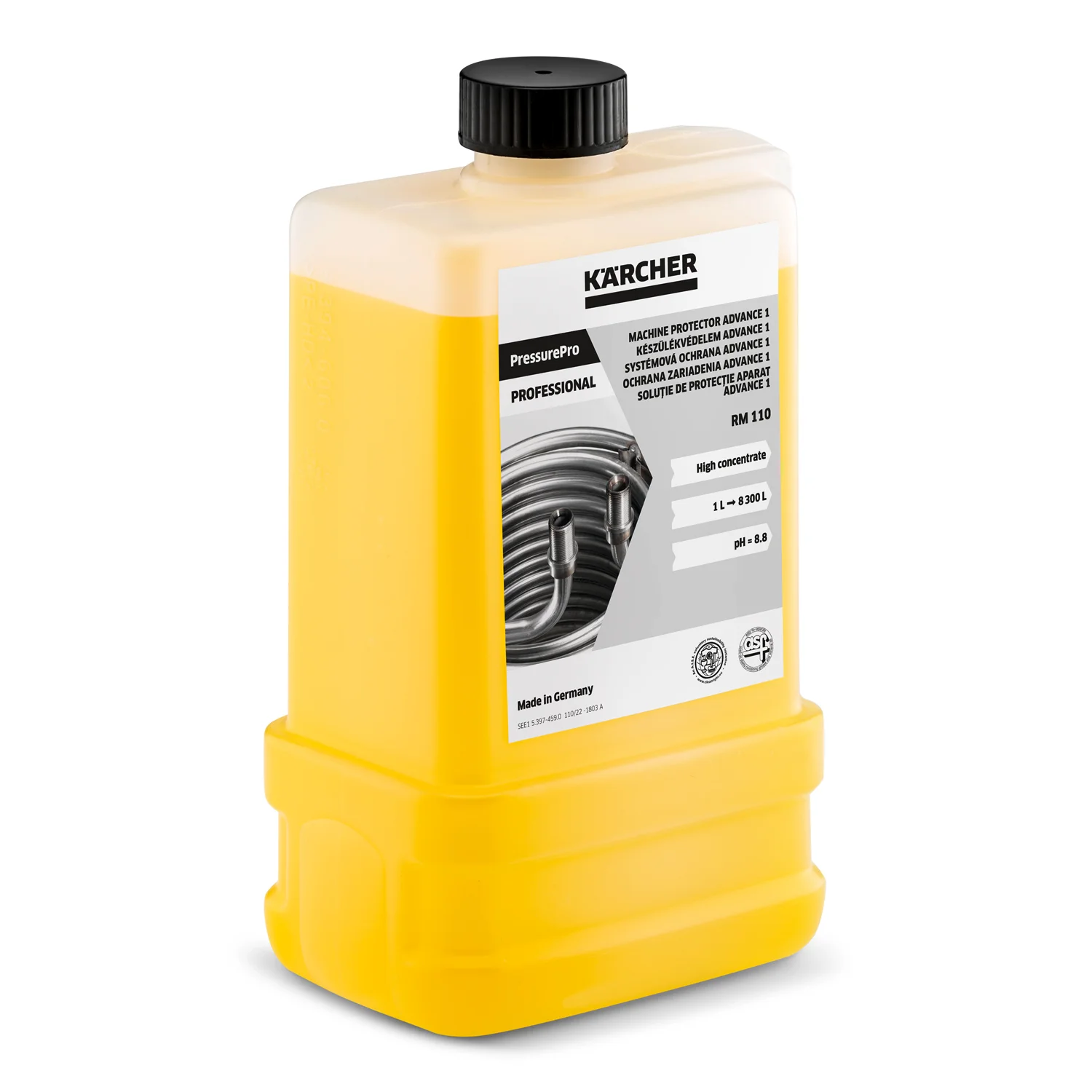 Φωτογραφία προϊόντος: KARCHER RM 110 ASF προστατευτικό μηχανήματος αποσκληρυντικό 1 λίτρο