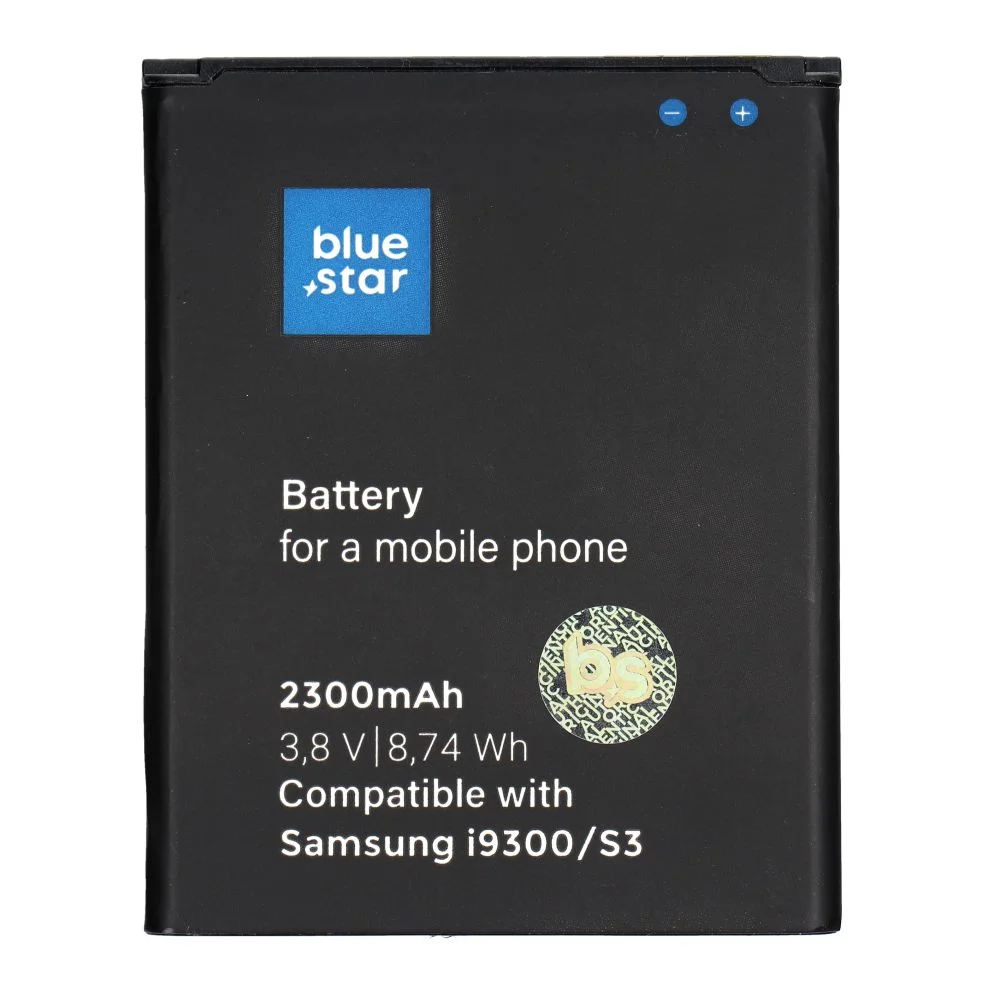 Φωτογραφία προϊόντος: . Battery for Samsung Galaxy S3 (I9300) 2300 mAh Li-Ion BS PREMIUM