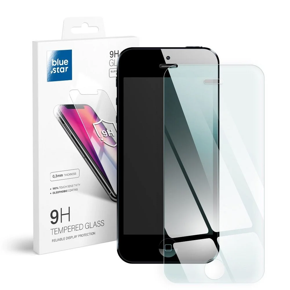 Φωτογραφία προϊόντος: . Tempered Glass Blue Star - Apple Iphone 5/5S