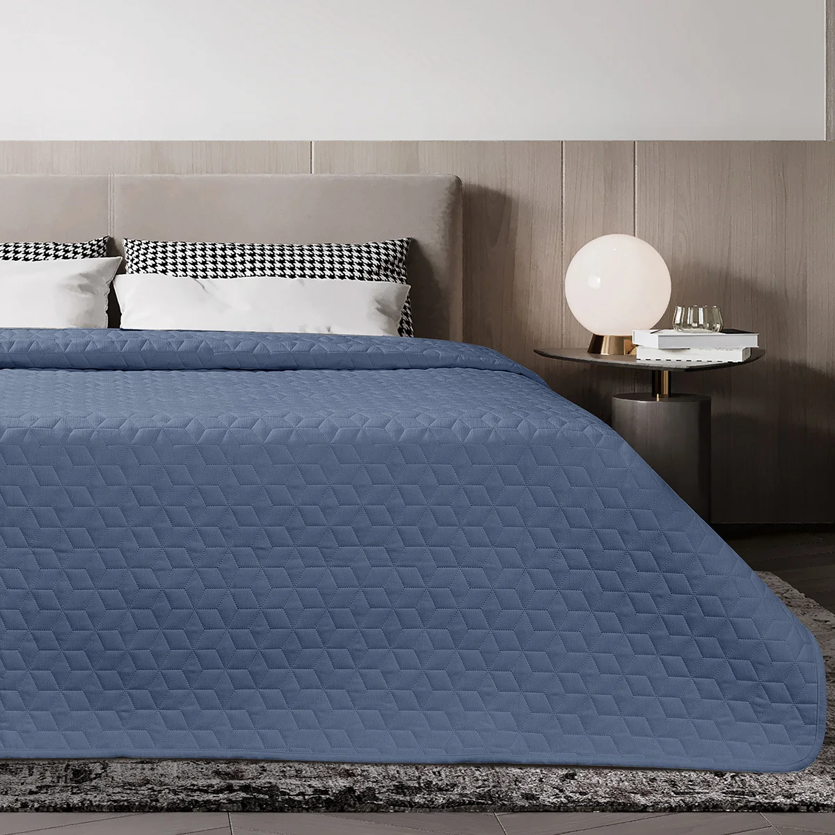 Φωτογραφία προϊόντος: ΚΟΥΒΕΡΛΙ MICROFIBER PRE-WASHED ΜΟΝΟ 160X240 ADAM HOME VIVA BLUE