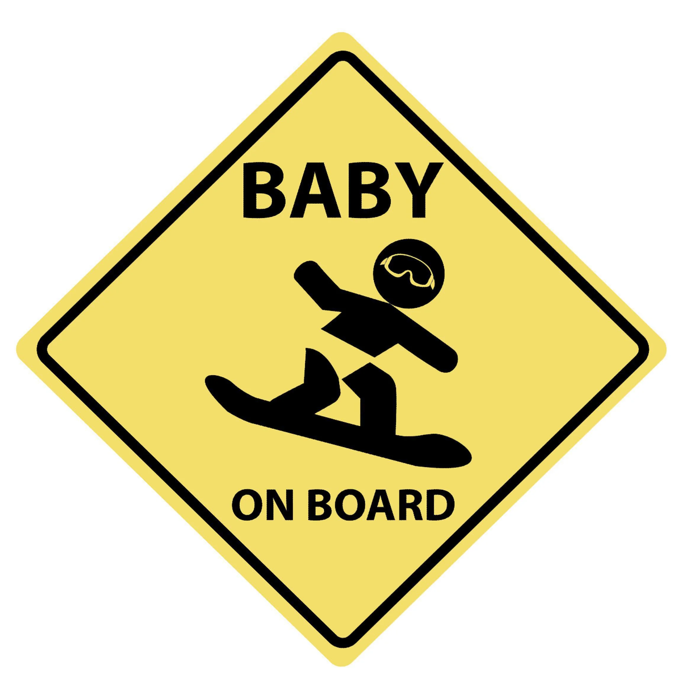 Φωτογραφία προϊόντος: Αυτοκόλλητο Baby on Board No12