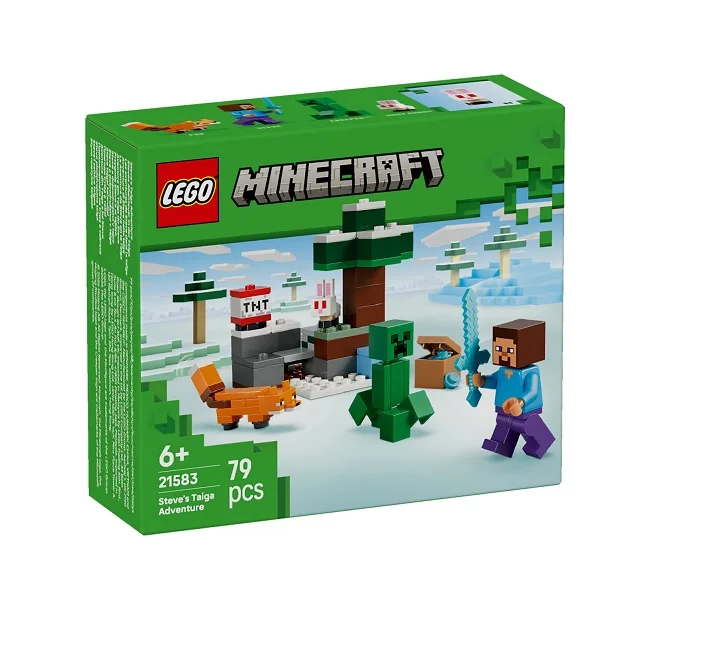 Φωτογραφία προϊόντος: Lego Minecraft Steves Taiga Adventure
