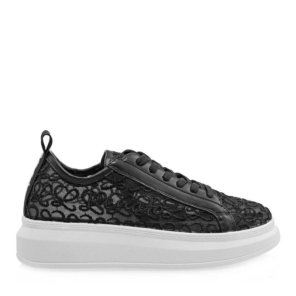 Φωτογραφία προϊόντος: Renato Garini Γυναικείο Sneaker Μαύρο Υφασμάτινο