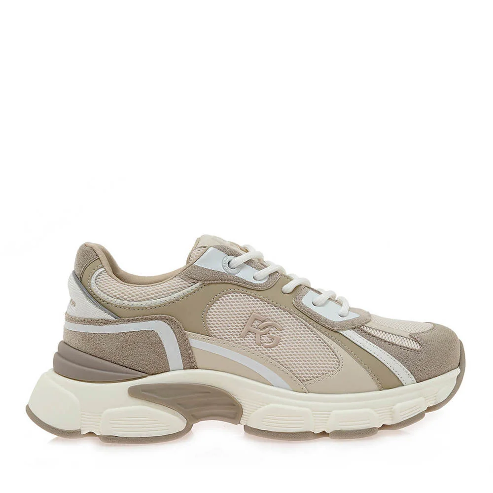 Φωτογραφία προϊόντος: Renato Garini Γυναικεία Sneakers 2363-61RG52 Μπεζ Λευκό 352 / Μπεζ