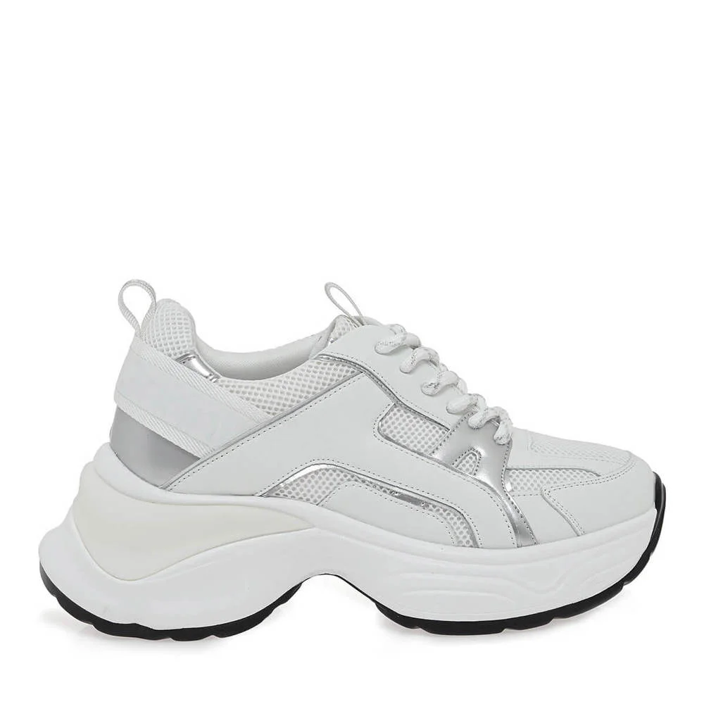 Φωτογραφία προϊόντος: Renato Garini Γυναικείο Sneaker Λευκό με Chunky Σόλα