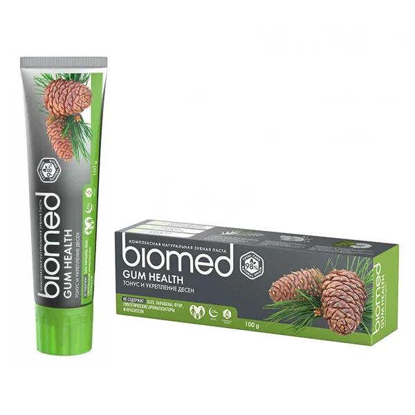 Φωτογραφία προϊόντος: Biomed Gum Health 98% Φυσική – Χωρίς Φθόριο για Υγιή Ούλα, 100g