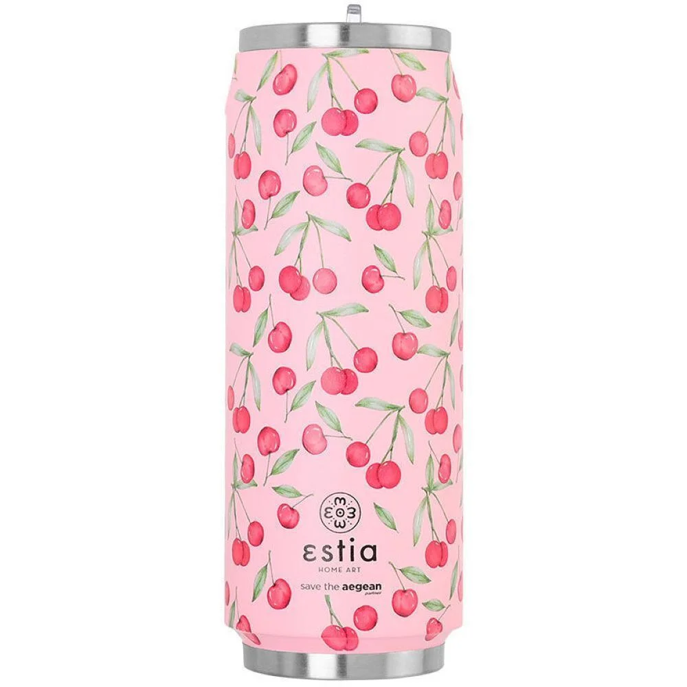 Φωτογραφία προϊόντος: Estia ΘΕΡΜΟΣ TRAVEL CUP SAVE THE AEGEAN 500ml CHERRY ROSE