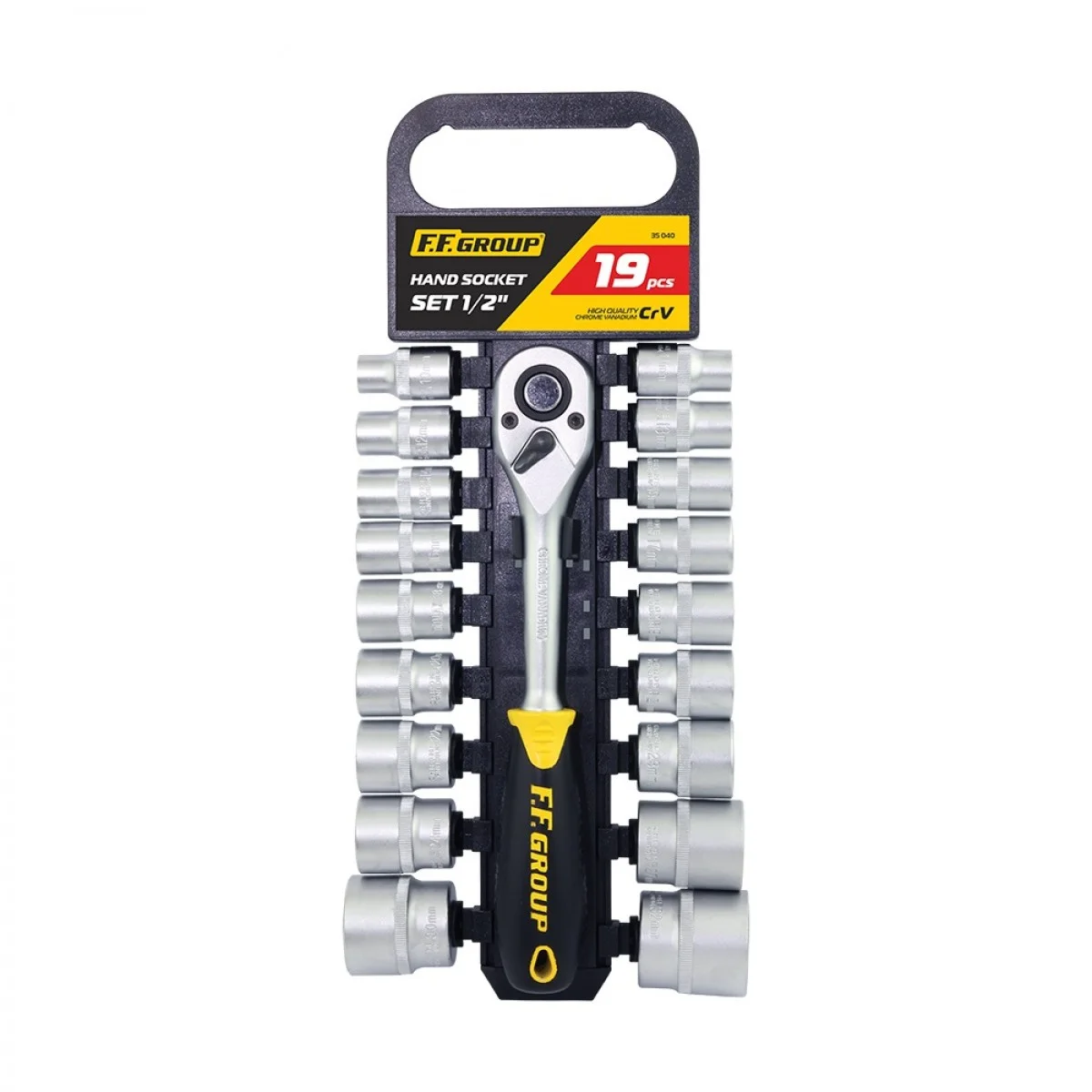 Φωτογραφία προϊόντος: ΚΑΡΥΔΑΚΙΑ ΣΕΤ 19τμχ 1/2 (35040)