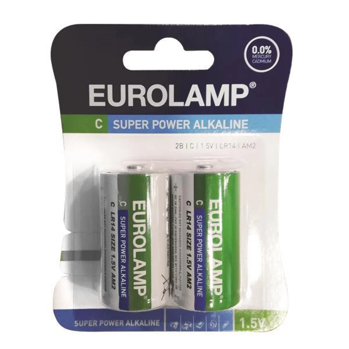 Φωτογραφία προϊόντος: EUROLAMP Μπαταρίες Αλκαλικές 1.5V C LR14 – 2τμχ (147-24102)