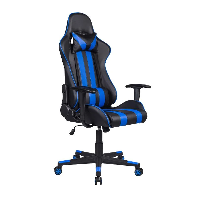Φωτογραφία προϊόντος: ΚΑΡΕΚΛΑ GAMING Fylliana SAR-12 ΜΑΥΡΟ-ΜΠΛΕ ΤΕΧΝΟΔΕΡΜΑ 64*53*135