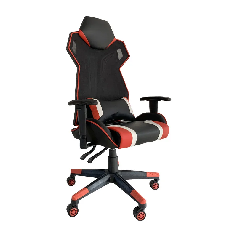 Φωτογραφία προϊόντος: ΚΑΡΕΚΛΑ GAMING Fylliana D-01 ΤΕΧΝΟΔΕΡΜΑ ΜΑΥΡΗ-ΚΟΚΚΙΝΗ 53*47*127