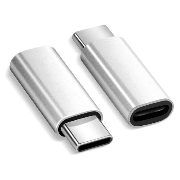 Φωτογραφία προϊόντος: POWERTECH αντάπτορας USB-C αρσενικό σε Micro USB θηλυκό PTH-064, ασημί