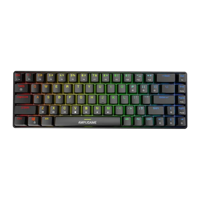Φωτογραφία προϊόντος: Fifine Mechanical keybord GK1, 65% RGB (black)