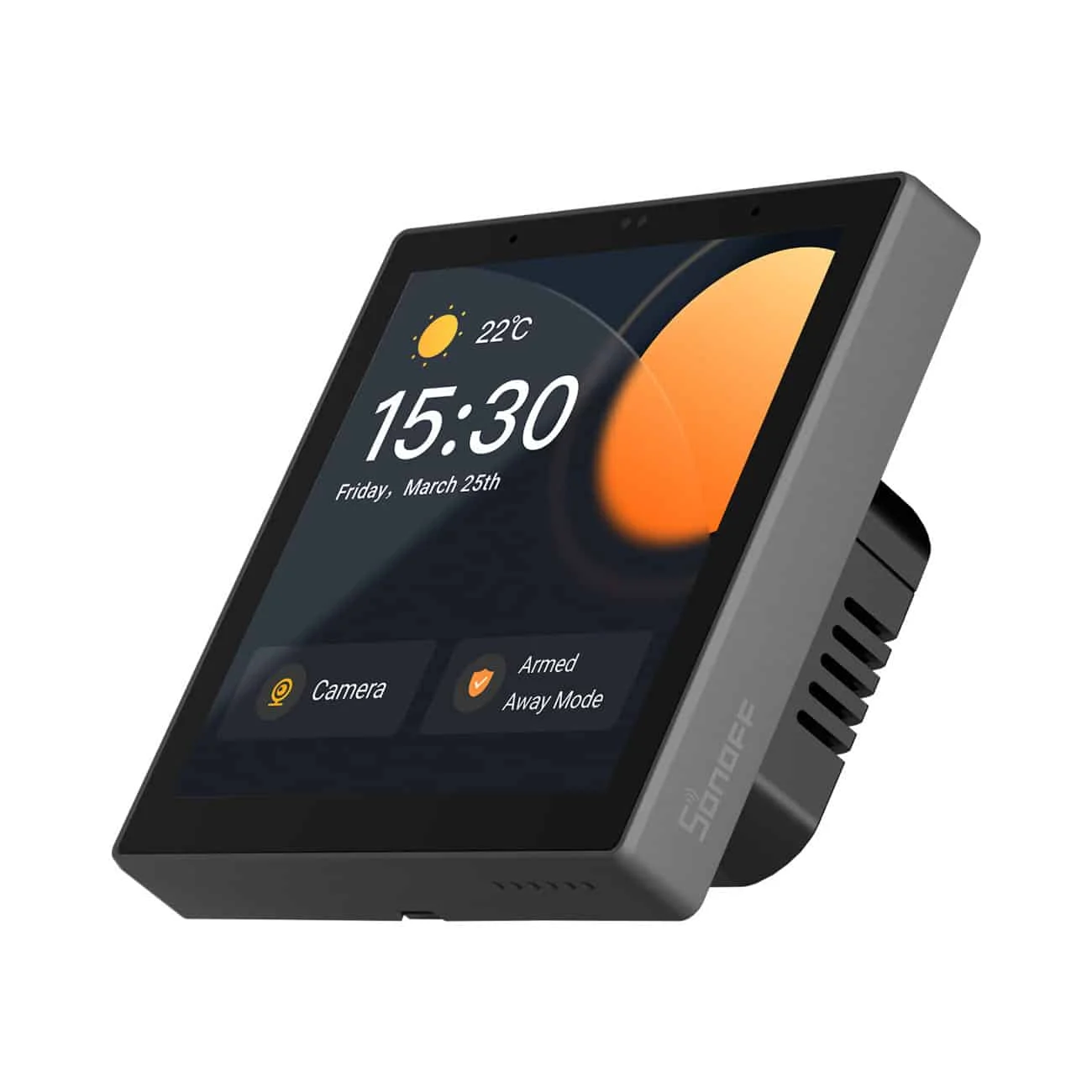 Φωτογραφία προϊόντος: Sonoff smart home control panel with touchscreen Zigbee 3.0 Google Assistant, Alexa (Μαύρο) (NSPanel Pro)