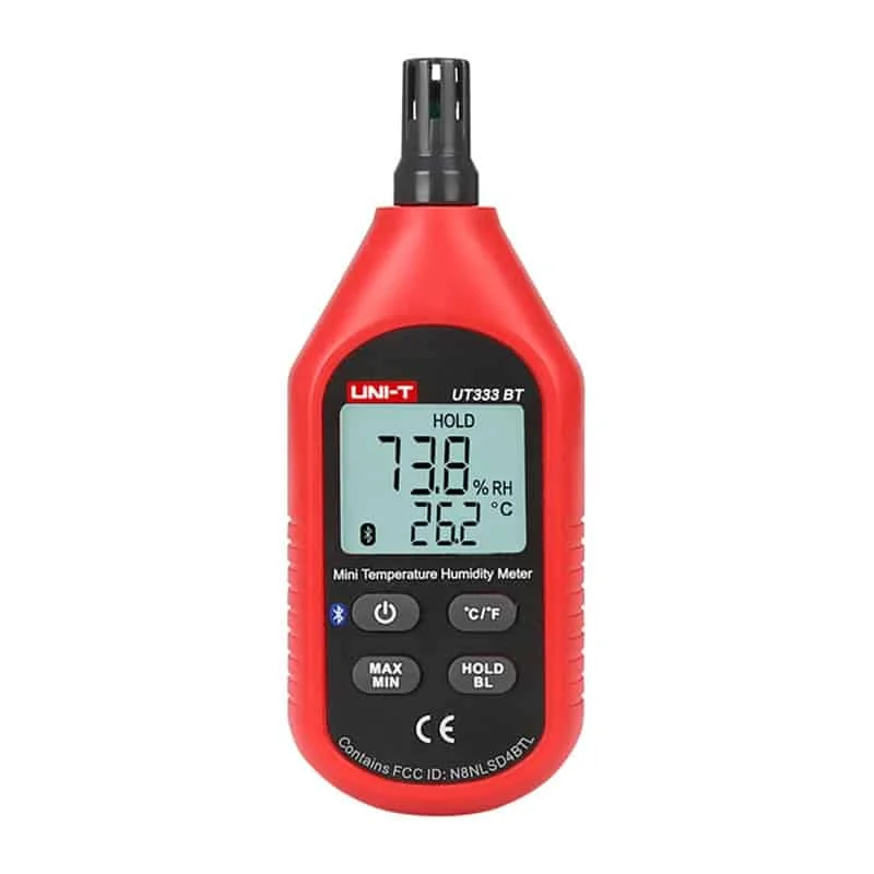Φωτογραφία προϊόντος: UNI-T Uni- T Mini Temperature Humidity Meter UT333BT