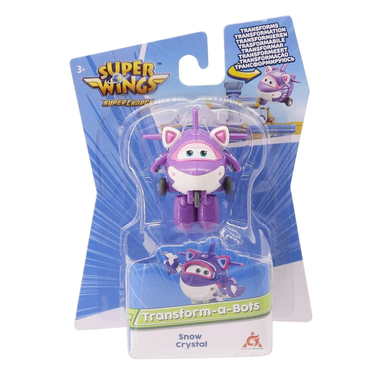 Φωτογραφία προϊόντος: Just Toys Super Wings Supercharge Transform A Bots Jett (720001)