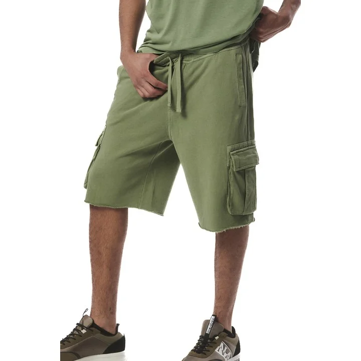 Φωτογραφία προϊόντος: Body Action Natural Dye Cargo Bermuda Hedge Green