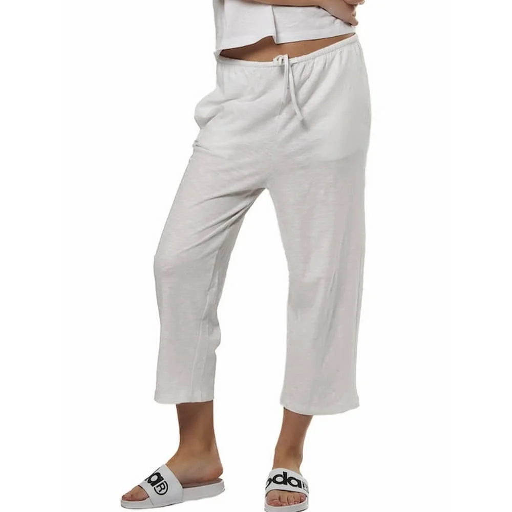 Φωτογραφία προϊόντος: Body Action Παντελόνι crop Φόρμας Natural Dye WHITE 021532-01
