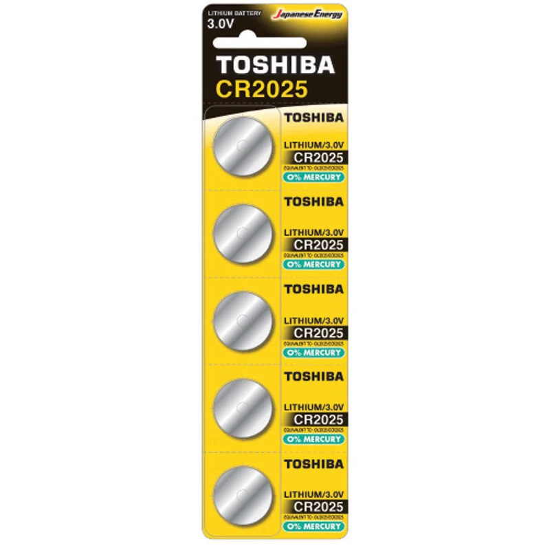 Φωτογραφία προϊόντος: Μπαταρία TOSHIBA CR2025 - BP-5