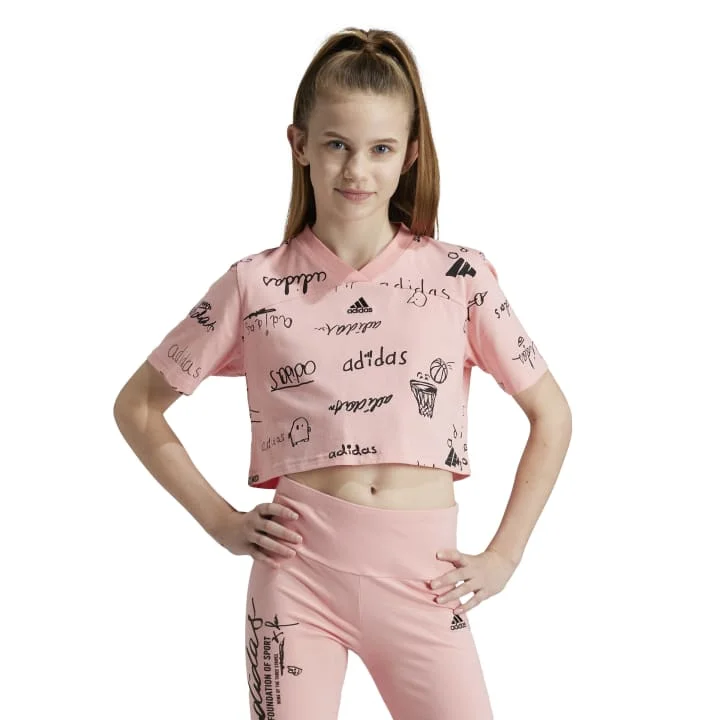 Φωτογραφία προϊόντος: adidas Brand Love Cropped Tee Kids