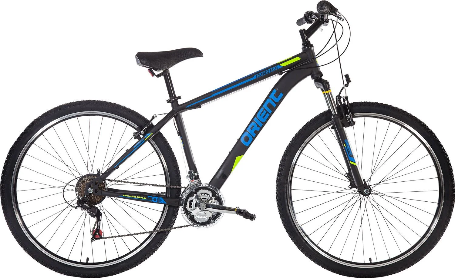 Φωτογραφία προϊόντος: Ποδήλατο Orient Steed Eco 29" 21Sp Μαύρο-Μπλε (151470)