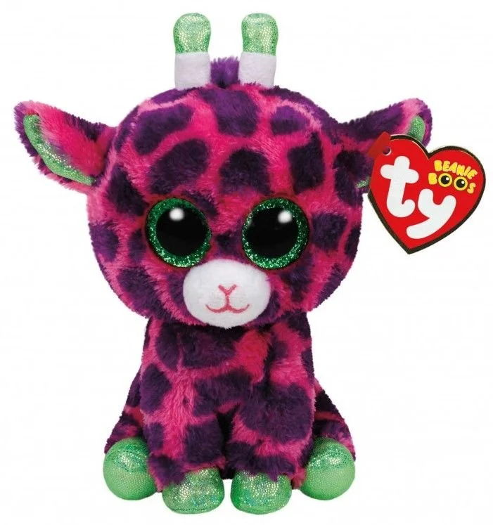 Φωτογραφία προϊόντος: AS το καλό παιχνίδι TY Beanie Boos Gilbert Χνουδωτό Καμηλοπάρδαλη Ροζ Και Μωβ 70εκ (1607-99989)