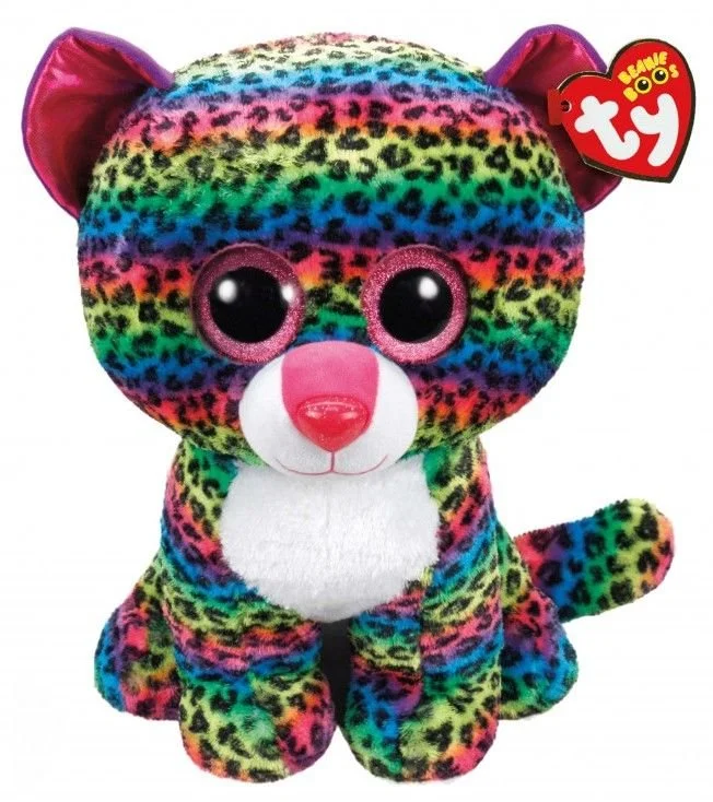 Φωτογραφία προϊόντος: AS το καλό παιχνίδι TY Beanie Boos Dotty Χνουδωτό Λεοπάρδαλη Πολύχρωμη 70εκ (1607-99997)