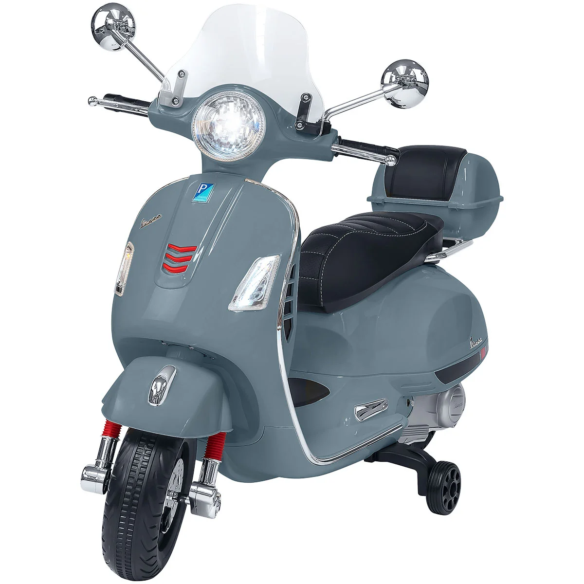 Φωτογραφία προϊόντος: GLOBO SPIDKO VESPA GTS SUPER SPORT B/O 12V GREY - 39988
